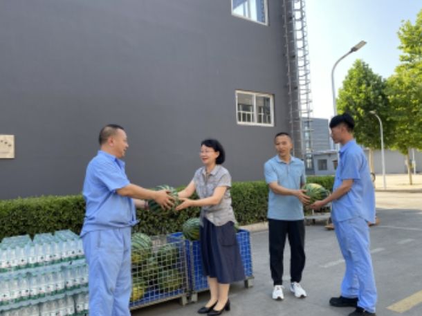 市總工會領導來我公司進行慰問
